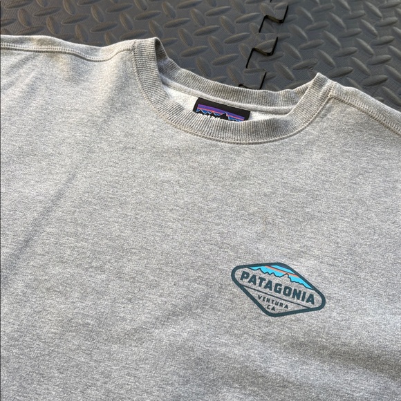 Patagonia Light Gray Crewneck Men's Sweater size M - Picture 4 of 6